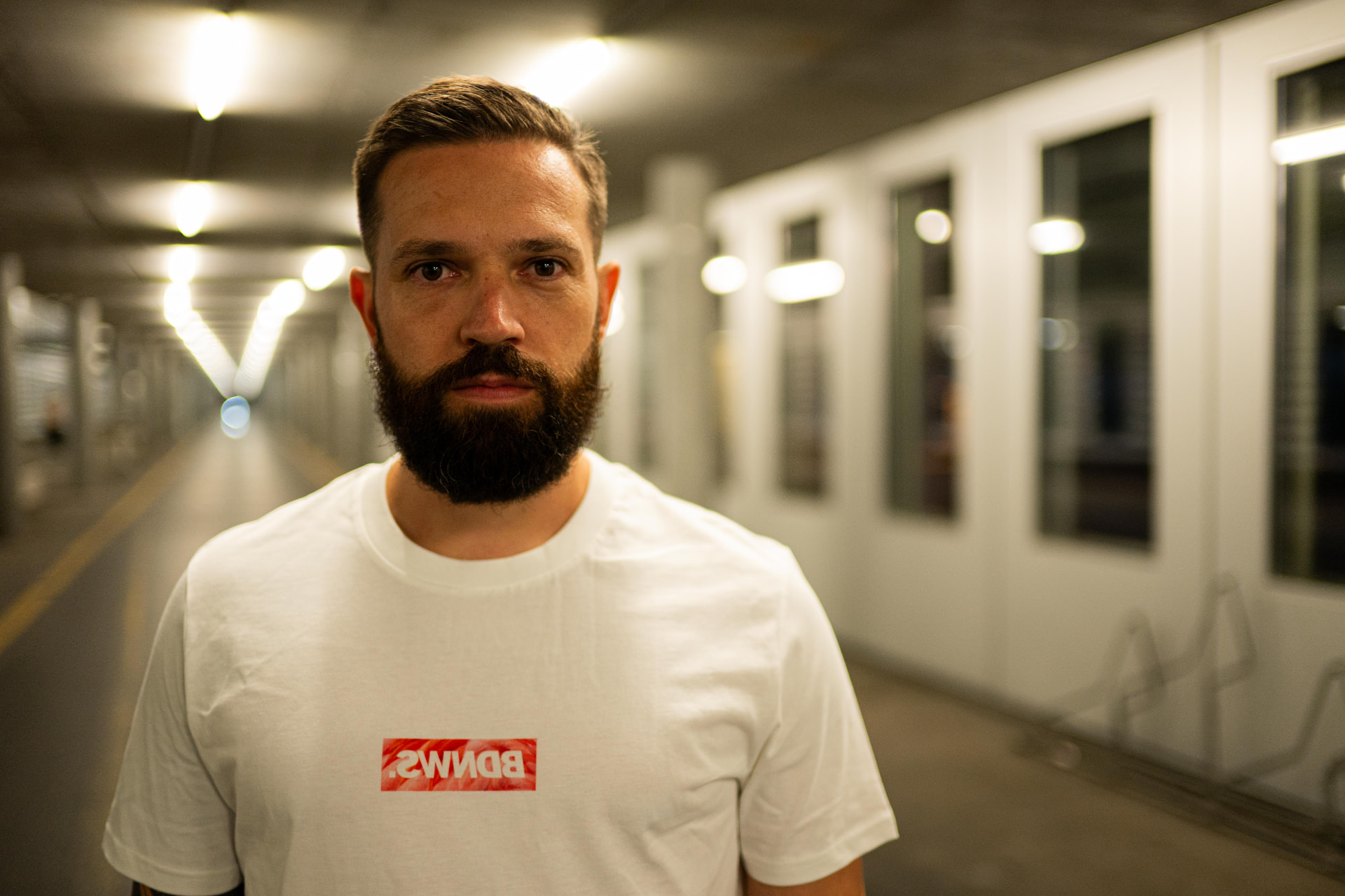 BADNEWS Shirt — getragen in Basel